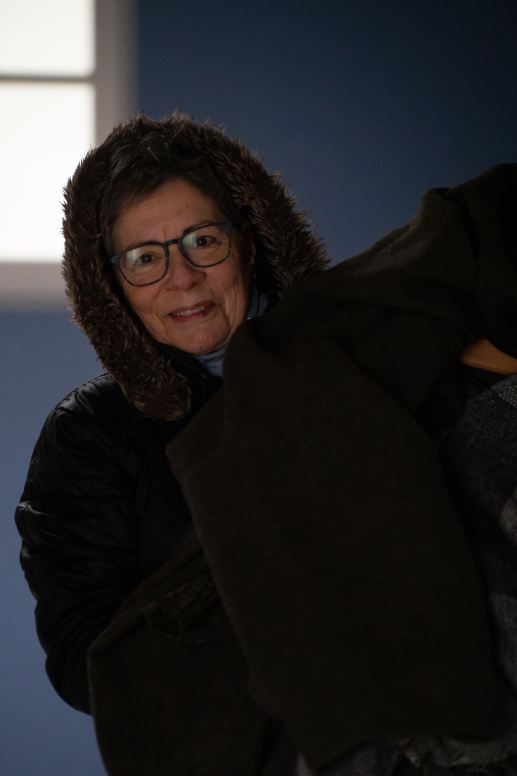 L'habilleuse derrière se vêtements