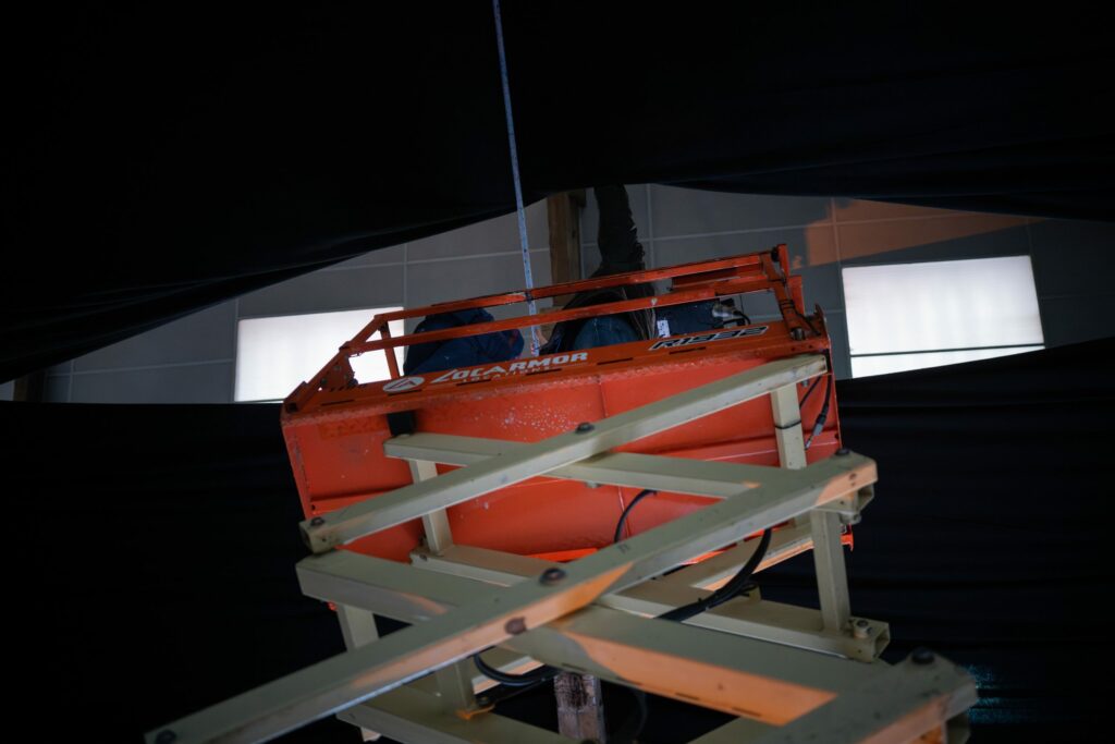 Installation tentures Installation tentures